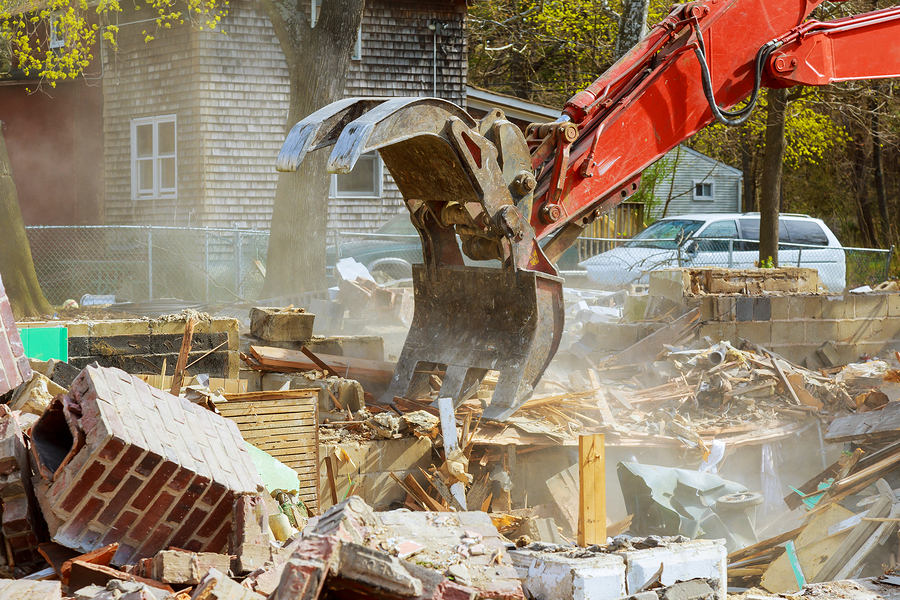 removing the house demolish